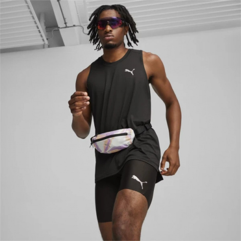 Сумка на пояс Puma PR CLASSIC WAIST BAG 0,8L біло-фіолетово-оранжева 090425-04