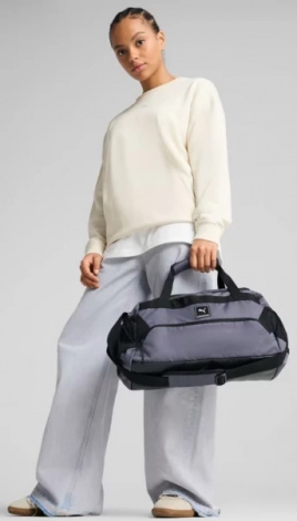 Сумка спортивна Puma TRAINING SMALL SPORTSBAG 19L темно-сіра 090919-03