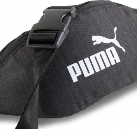 Сумка на пояс Puma BASE WAIST BAG 1L чорний меланж 091344-01