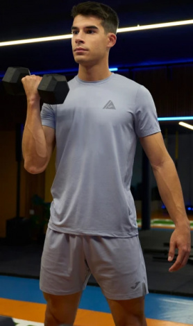 Футболка Joma INDOOR GYM дымчато-голубая 102967.277