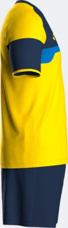 Комплект футбольной формы Joma DANUBIO III желто-темно-синий 103732.903