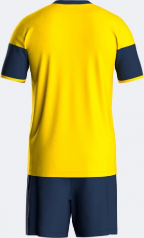 Комплект футбольной формы Joma DANUBIO III желто-темно-синий 103732.903