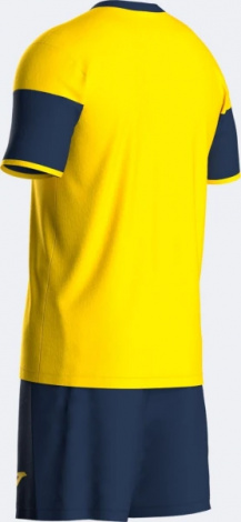 Комплект футбольной формы Joma DANUBIO III желто-темно-синий 103732.903