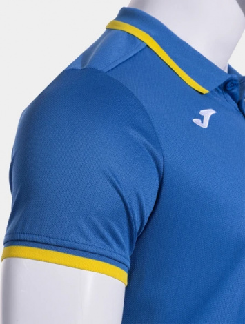 Поло Joma COMBI сине-желтое 104493.709
