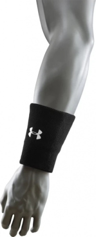 Напульсники Under Armour PERFORMANCE 6" WRISTBAND чорні 1218006-001