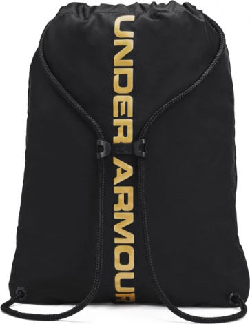 Сумка-мішок Under Armour OZSEE SACKPACK чорно-золота 1240539-010