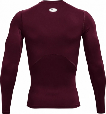Лонгслів компресійний Under Armour HEATGEAR LONG SLEEVE бордовий 1361524-609