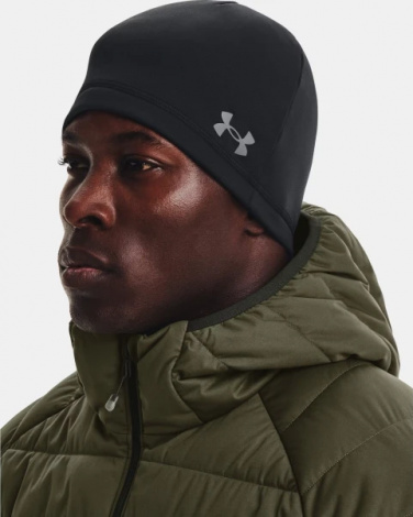 Шапка Under Armour STORM BEANIE черная 1365918-001