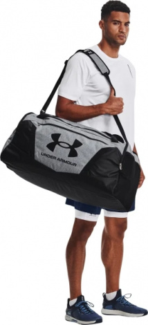 Сумка спортивна Under Armour UNDENIABLE 5.0 DUFFLE LG сіра 1369224-012