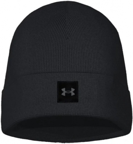Шапка женская Under Armour HALFTIME CUFF BEANIE черная 1373101-003