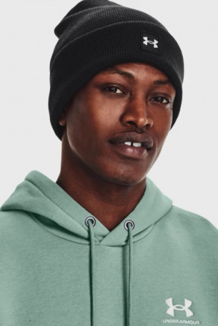 Шапка Under Armour HALFTIME CUFF чорна 1373155-001