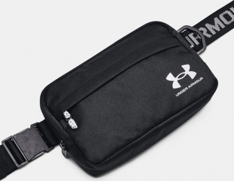 Сумка пояс Under Armour LOUDON WAIST BAG XBODY 2L чорна 1378418-001