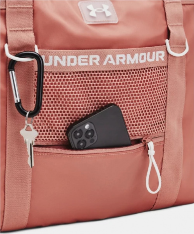 Сумка через плече жіноча Under Armour STUDIO TOTE рожева 1381907-696