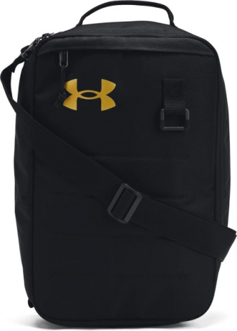 Сумка для обуви Under Armour CONTAIN SHOE BAG 14L черно-золотая 1381921-001