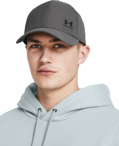 Кепка Under Armour MEN'S ISO-CHILL ARMOURVENT ADJUSTABLE CAP серая 1383440-025