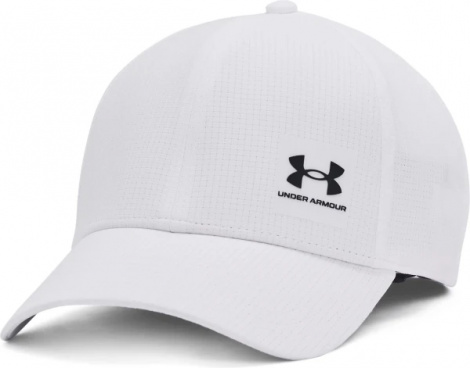 Кепка Under Armour MEN'S ISO-CHILL ARMOURVENT ADJUSTABLE CAP белая 1383440-100