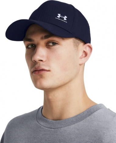 Кепка Under Armour MEN'S ISO-CHILL ARMOURVENT ADJUSTABLE CAP темно-синяя 1383440-410