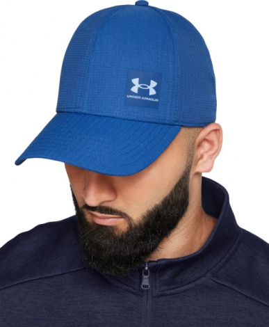 Кепка Under Armour MEN'S ISO-CHILL ARMOURVENT ADJUSTABLE CAP синяя 1383440-432