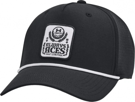 Кепка Under Armour M DRIVER SNAPBACK черная 1383484-001
