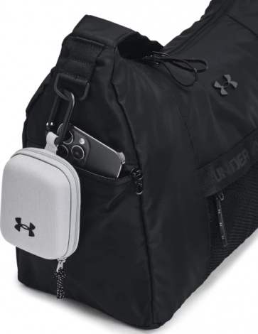 Сумка спортивна жіноча Under Armour STUDIO SLOUCHY DUFFLE 20L чорна 1384461-001