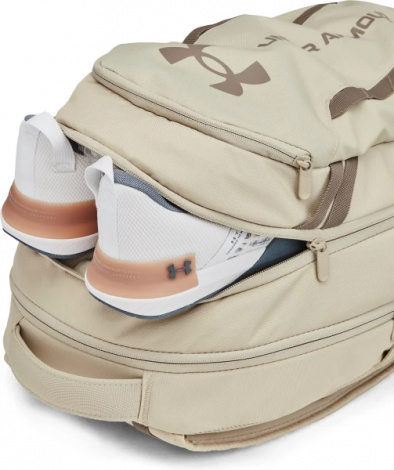 Рюкзак Under Armour HUSTLE 6.0 BACKPACK бежевий 1384672-289