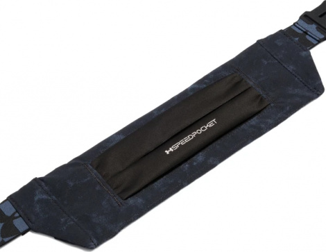 Сумка на пояс Under Armour VELOCITI RUN BELT темно-синяя 1388914-002
