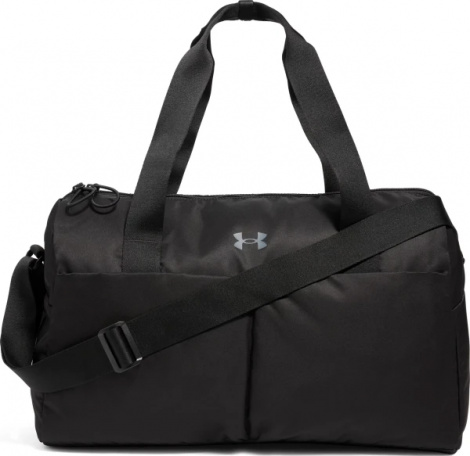 Сумка спортивна жіноча Under Armour STUDIO LITE DUFFLE 26L чорна 1388915-001