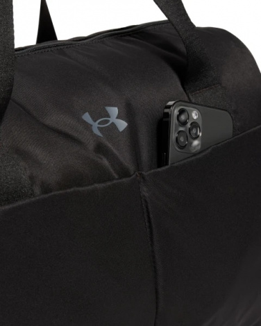 Сумка спортивна жіноча Under Armour STUDIO LITE DUFFLE 26L чорна 1388915-001