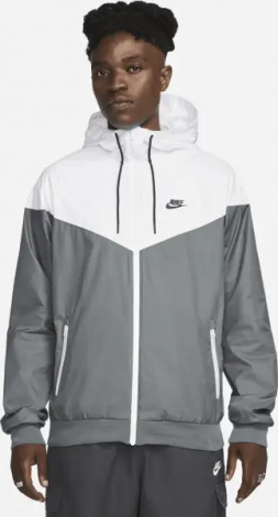 Вітровка Nike SPORTSWEAR WINDRUNNER JACKET сіро-біла 727324-084