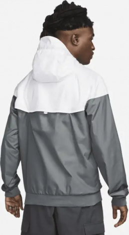 Вітровка Nike SPORTSWEAR WINDRUNNER JACKET сіро-біла 727324-084