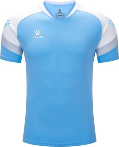 Футболка Kelme BRAVO голубо-белая 7351TX1092.9476