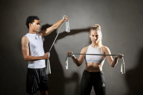 Набір тренувальних стрічок Select RECOVERYBAND 1-4 сірий 745740-990