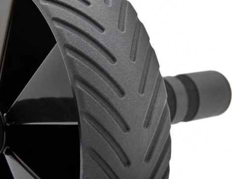 Ролик для пресса Adidas AB WHEEL черный ADAC-11404