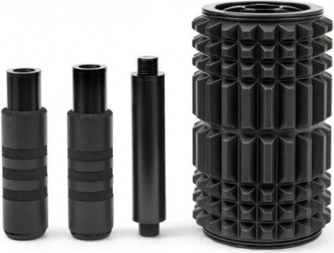 Ролик для фітнесу Adidas FOAM AB ROLLER 44 x 12,8 x 12,8 см чорний ADAC-11405