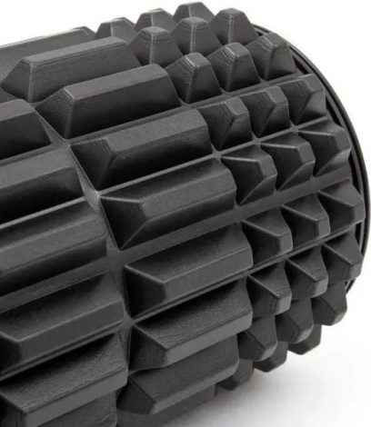 Ролик для фітнесу Adidas FOAM AB ROLLER 44 x 12,8 x 12,8 см чорний ADAC-11405