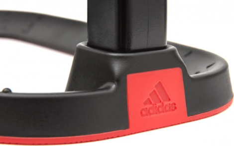 Упори для віджимань Adidas PERFORMANCE PUSH UP BARS чорно-червоні ADAC-12232