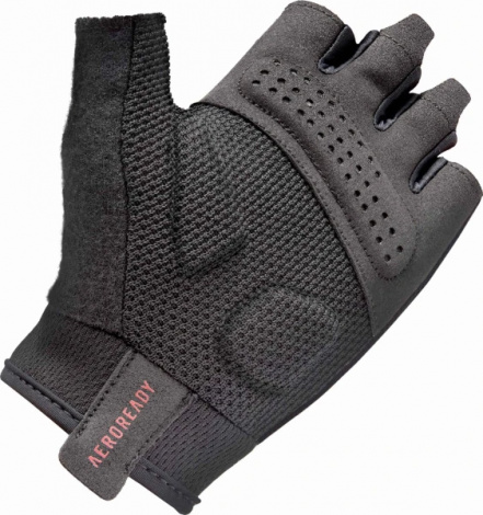 Рукавички для тренінгу Adidas ESSENTIAL TRAINING GLOVES чорно-рожеві M ADGB-15002PK
