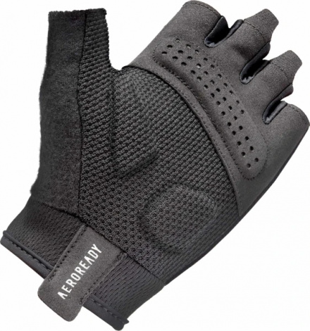Рукавички для тренінгу Adidas ESSENTIAL TRAINING GLOVES чорно-білі M ADGB-15002WH