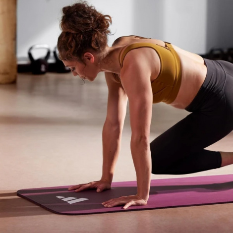 Коврик для фитнеса Adidas FITNESS MAT бордовый ADMT-11014MN