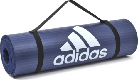 Коврик для фитнеса Adidas FITNESS MAT темно-синий ADMT-11015BL