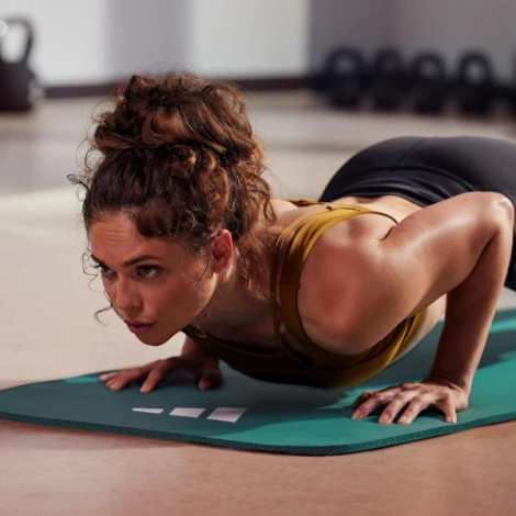 Килимок для фітнесу Adidas FITNESS MAT зелений ADMT-11015DG