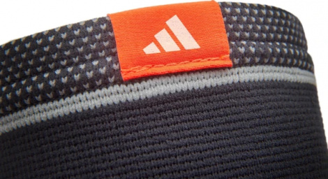 Фіксатор коліна Adidas KNEE SUPPORT чорно-сірий XL ADSU-12524BK-NL