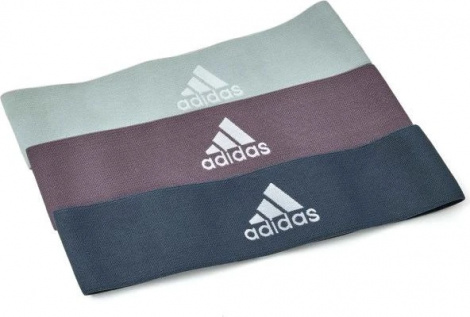Набір еспандерів Adidas RESISTANCE BAND SET (L, M, H) кольоровий ADTB-10711
