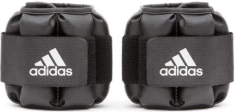 Обтяжувачі для кісточки/зап'ястя Adidas PERFORMANCE ANKLE чорно-зелені (2 х 1.0 кг) ADWT-12631