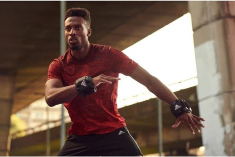 Обтяжувачі для кісточки/зап'ястя Adidas PERFORMANCE ANKLE чорно-зелені (2 х 1.0 кг) ADWT-12631