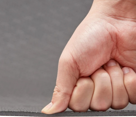 Килимок для йоги Adidas YOGA MAT чорний ADYG-10001BK