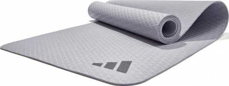 Коврик для йоги Adidas YOGA MAT серый ADYG-10001SV
