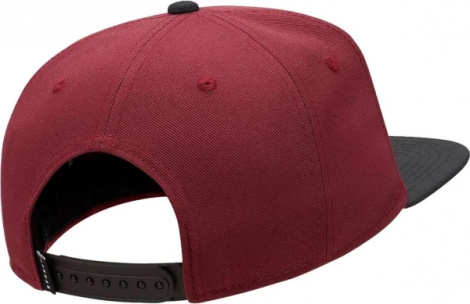 Кепка Nike Jordan PRO JUMPMAN SNAPBACK темно-красно-черно-белая AR2118-680