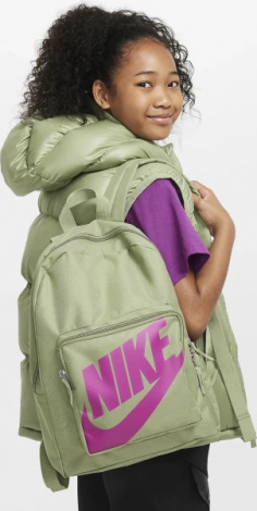 Рюкзак підлітковий Nike Y CLASSIC BACKPACK оливково-рожевий BA5928-386