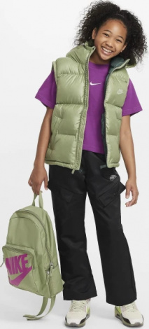 Рюкзак підлітковий Nike Y CLASSIC BACKPACK оливково-рожевий BA5928-386